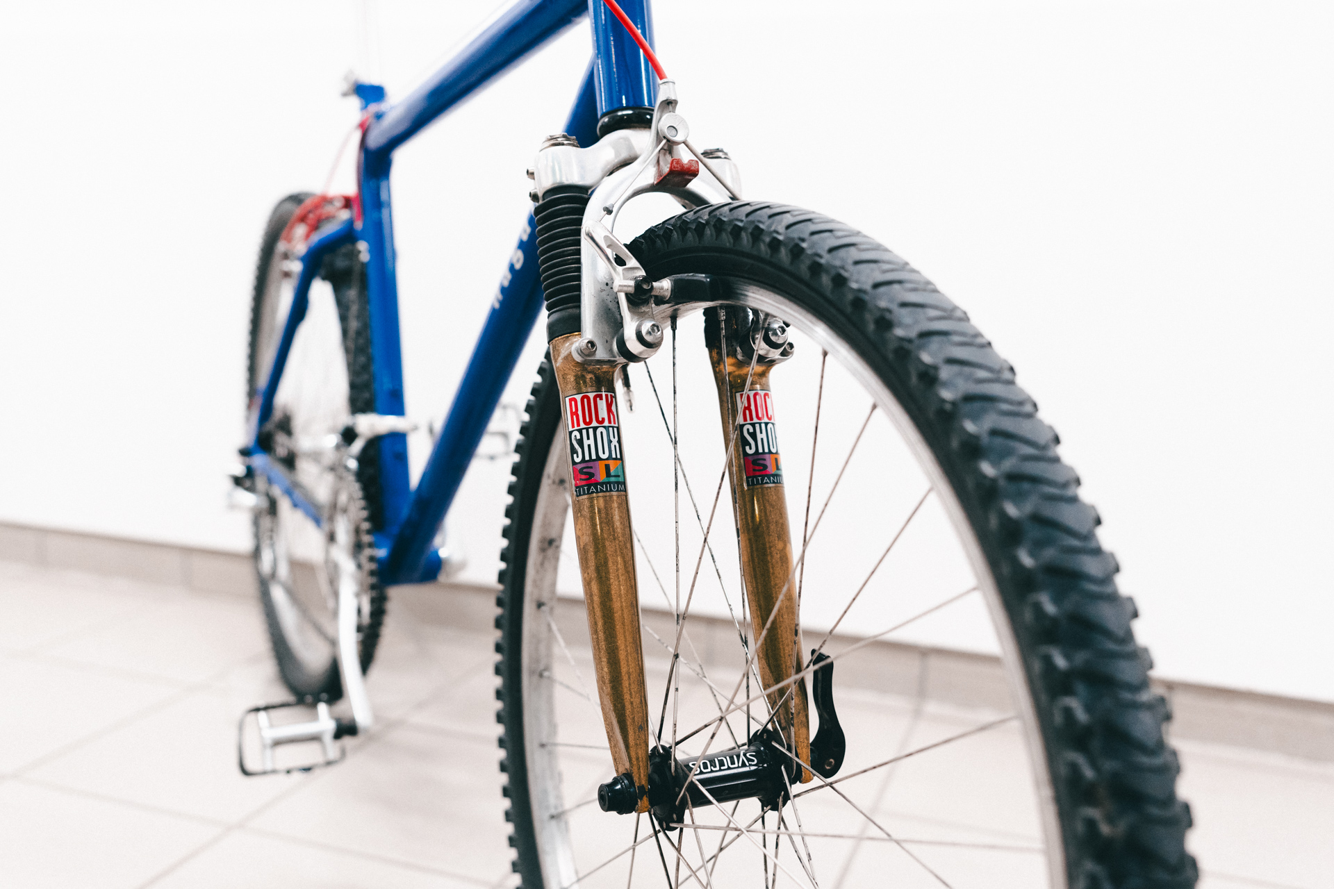 Hagan Titanal MTB, Rockshox Titanium Federgabel